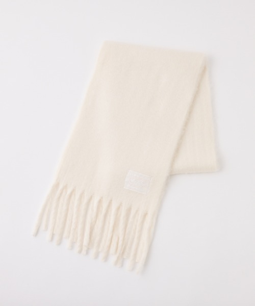 one after another NICE CLAUP（ワンアフターアナザーナイスクラップ）の「ブークレマフラー（マフラー・レディース・グレー/サックスブルー/アイボリー/ピンク/ベージュ・FREE）」の12枚目の写真