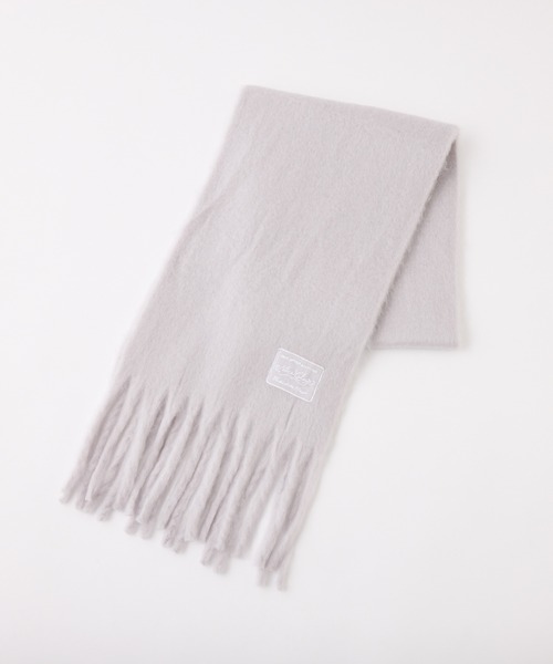 one after another NICE CLAUP（ワンアフターアナザーナイスクラップ）の「ブークレマフラー（マフラー・レディース・グレー/サックスブルー/アイボリー/ピンク/ベージュ・FREE）」の22枚目の写真