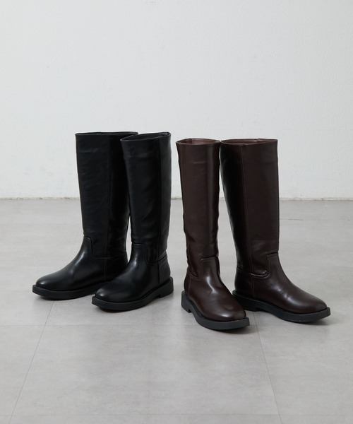 COLONY 2139（コロニートゥーワンスリーナイン）の「ロングブーツ（ブーツ・レディース・ブラック/ブラウン・MEDIUM/LARGE）」の3枚目の写真