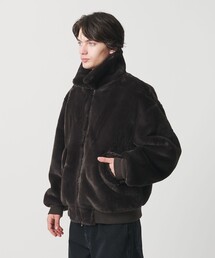 MONKEY TIME（モンキータイム）の「ファーライク ミリタリー ブルゾン（ブルゾン）」