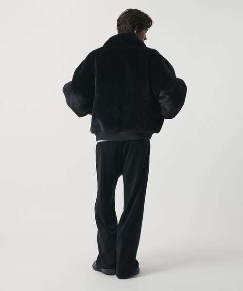 MONKEY TIME（モンキータイム）の「ファーライク ミリタリー ブルゾン（ブルゾン・メンズ・ダークブラウン/ブラック・S/M/L/XL）」の17枚目の写真