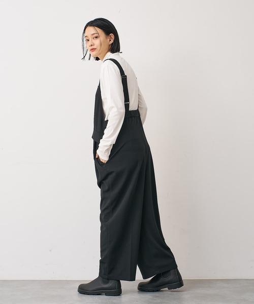 collex（コレックス）の「カットサロペット（サロペット/オーバーオール・レディース・グレー/ブラック・フリー）」の10枚目の写真