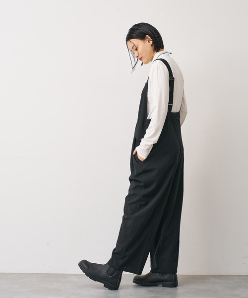 collex（コレックス）の「カットサロペット（サロペット/オーバーオール・レディース・グレー/ブラック・フリー）」の11枚目の写真