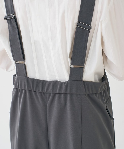 collex（コレックス）の「カットサロペット（サロペット/オーバーオール・レディース・グレー/ブラック・フリー）」の16枚目の写真