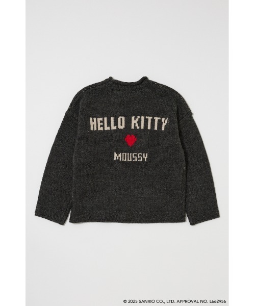 MOUSSY(マウジー)の「HELLO KITTY CHUNKY セーター(ニット/セーター・レディース・アイボリー/マジェンタ/ライトブラック・FREE)」の15枚目の写真
