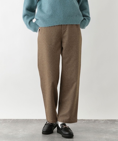 FOUND GOOD（ファウンドグッド）の「ジャガードストレートP（その他パンツ・レディース・ブラウン系5/グレー系/グレー系9/アイボリー/ブラック/グレー系8・S/M/L）」の6枚目の写真