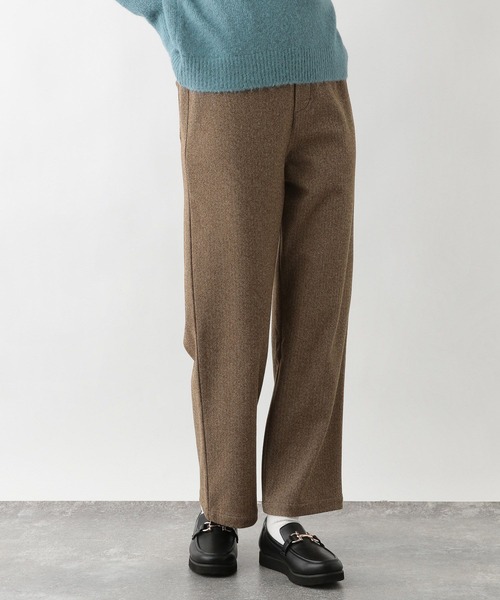 FOUND GOOD（ファウンドグッド）の「ジャガードストレートP（その他パンツ・レディース・ブラウン系5/グレー系/グレー系9/アイボリー/ブラック/グレー系8・S/M/L）」の16枚目の写真