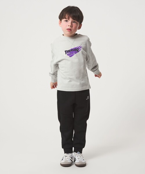 THRASHER(スラッシャー)の「【別注】<THRASHER>プリントスウェット / トレーナー / キッズ 100cm-130cm(スウェット・キッズ・ライトブルー/ワイン/ブラック・S(120-130cm)/XS(100-110cm))」の6枚目の写真