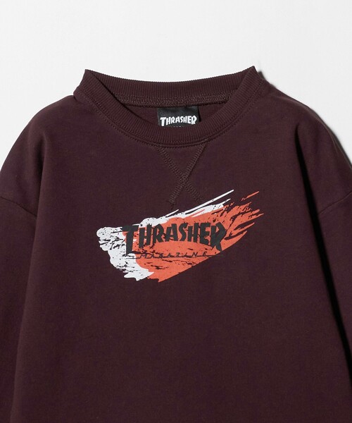 THRASHER(スラッシャー)の「【別注】<THRASHER>プリントスウェット / トレーナー / キッズ 100cm-130cm(スウェット・キッズ・ライトブルー/ワイン/ブラック・S(120-130cm)/XS(100-110cm))」の11枚目の写真