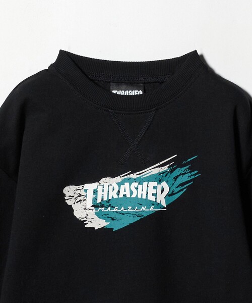 THRASHER(スラッシャー)の「【別注】<THRASHER>プリントスウェット / トレーナー / キッズ 100cm-130cm(スウェット・キッズ・ライトブルー/ワイン/ブラック・S(120-130cm)/XS(100-110cm))」の16枚目の写真
