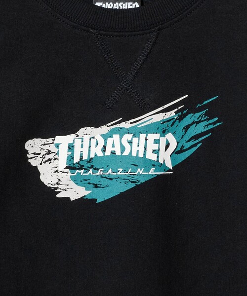THRASHER(スラッシャー)の「【別注】<THRASHER>プリントスウェット / トレーナー / キッズ 100cm-130cm(スウェット・キッズ・ライトブルー/ワイン/ブラック・S(120-130cm)/XS(100-110cm))」の17枚目の写真
