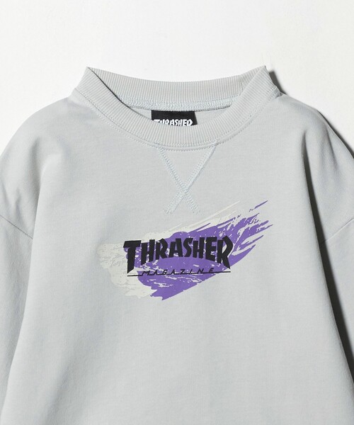 THRASHER(スラッシャー)の「【別注】<THRASHER>プリントスウェット / トレーナー / キッズ 100cm-130cm(スウェット・キッズ・ライトブルー/ワイン/ブラック・S(120-130cm)/XS(100-110cm))」の21枚目の写真
