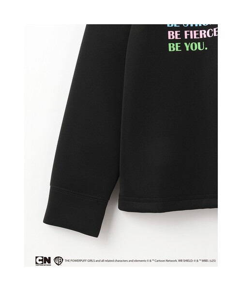 minimal（ミニマル）の「【防汚加工】【パワーパフ ガールズ】ポンチロゴクルー（Tシャツ/カットソー・キッズ・オフホワイト/マジェンタ/ブラック・100cm/120cm/140cm/110cm/130cm）」の8枚目の写真