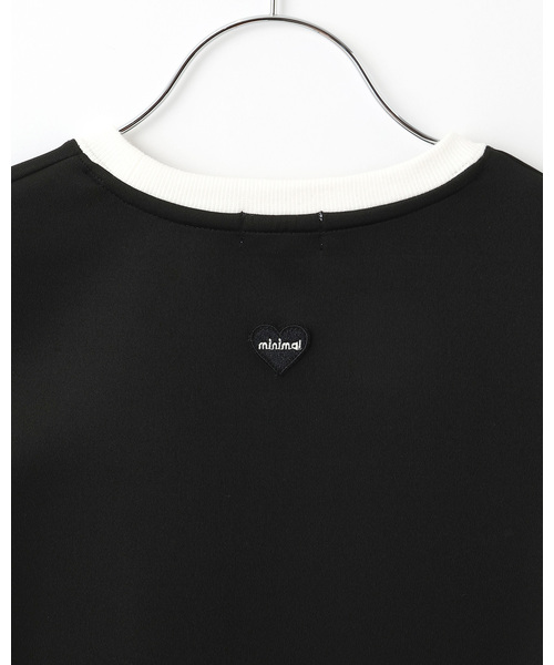 minimal（ミニマル）の「【防汚加工】【パワーパフ ガールズ】ポンチロゴクルー（Tシャツ/カットソー・キッズ・オフホワイト/マジェンタ/ブラック・100cm/120cm/140cm/110cm/130cm）」の9枚目の写真