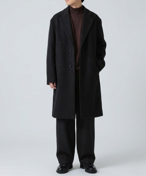 ユニセックス】MOSSIMO/モッシモ フェイクメルトン チェスターコート