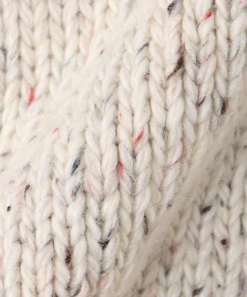 DRESSLAVE(ドレスレイブ)の「color grain Vneck cardigan(カラーグレインVネックカーディガン)(カーディガン/ボレロ・レディース・ホワイト/グレー・38)」の15枚目の写真