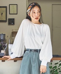 and myera ボリュームスリーブトップス