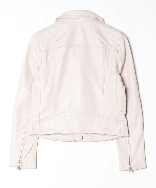 ALLSAINTS(オールセインツ)の「ALLSAINTS DALBY BIKER(ライダースジャケット・レディース・アイボリー・8/6)」の7枚目の写真