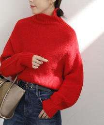 La TOTALITE | モヘア混タートルプルオーバー(ニット/セーター)