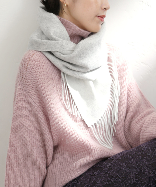 La TOTALITE（ラトータリテ）の「モヘア混タートルプルオーバー（ニット/セーター・レディース・ブラック/ピンク/レッド・FREE）」の3枚目の写真