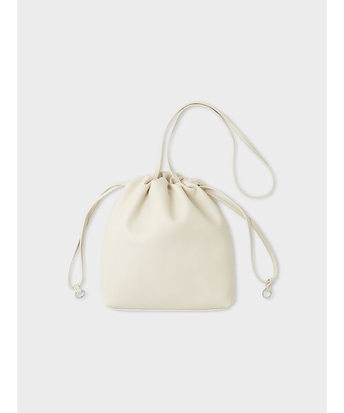 MIESROHE（ミースロエ）の「ドロスト２ＷＡＹバッグ（ショルダーバッグ・レディース・ライム/アイボリー/ブラック・F）」の5枚目の写真