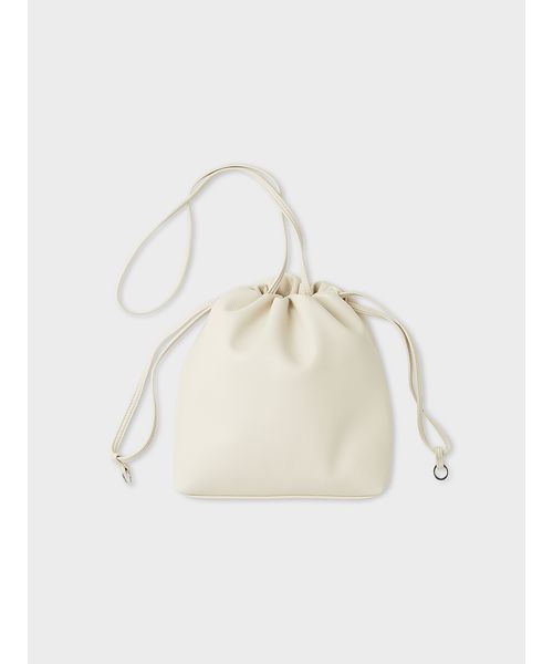 MIESROHE（ミースロエ）の「ドロスト２ＷＡＹバッグ（ショルダーバッグ・レディース・ライム/アイボリー/ブラック・F）」の6枚目の写真