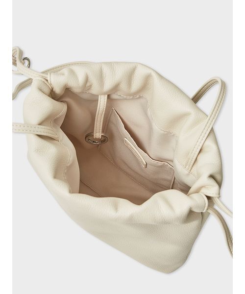 MIESROHE（ミースロエ）の「ドロスト２ＷＡＹバッグ（ショルダーバッグ・レディース・ライム/アイボリー/ブラック・F）」の8枚目の写真