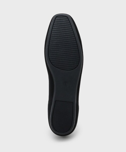 OPAQUE.CLIP（オペークドットクリップ）の「【抗菌防臭／軽量／洗濯機OK】スクエアトゥニットパンプス（その他シューズ・レディース・ブラック・03/02/01）」の7枚目の写真