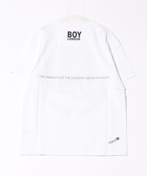 BOY LONDON（ボーイロンドン）の「【BOY LONDON】KNUCKLE LOGO TEE（Tシャツ/カットソー・メンズ・ホワイト・X-LARGE/LARGE/MEDIUM/SMALL）」の9枚目の写真