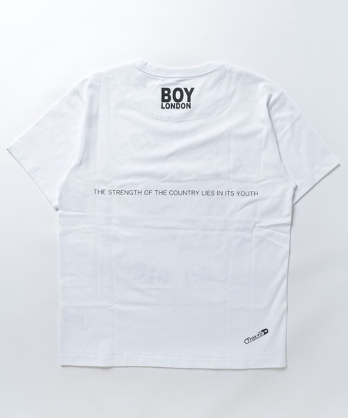 BOY LONDON（ボーイロンドン）の「【BOY LONDON】KNUCKLE LOGO TEE（Tシャツ/カットソー・メンズ・ホワイト・X-LARGE/LARGE/MEDIUM/SMALL）」の8枚目の写真