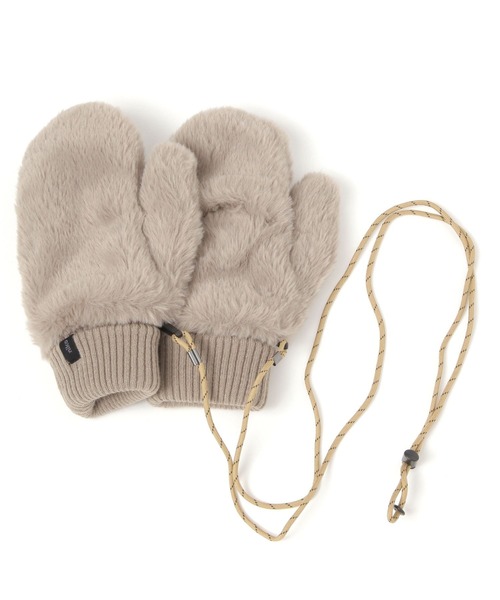 niko and...(ニコアンド)の「オリジナルフェイクファーボアストラップ付きミトン(手袋・レディース・グリーン/ピンク/その他1/モカ/サックスブルー/アイボリー・0)」の15枚目の写真