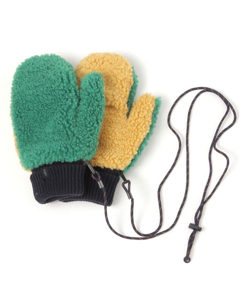 niko and...(ニコアンド)の「オリジナルフェイクファーボアストラップ付きミトン(手袋・レディース・グリーン/ピンク/その他1/モカ/サックスブルー/アイボリー・0)」の16枚目の写真