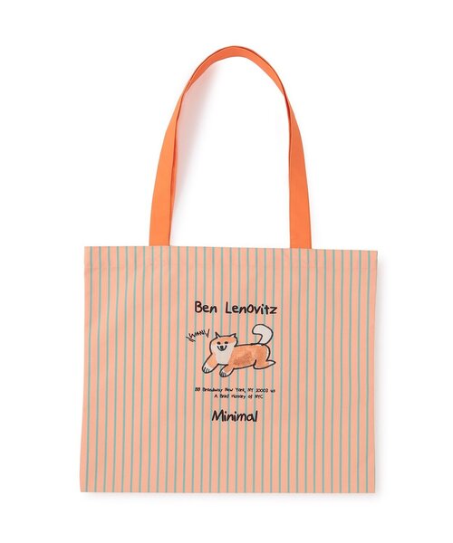 minimal（ミニマル）の「【ベンレノヴィッツ】アソートDOGトートバッグ（トートバッグ・キッズ・ブルー/マジェンタ/オレンジ・F）」の3枚目の写真