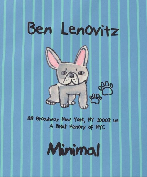 minimal（ミニマル）の「【ベンレノヴィッツ】アソートDOGトートバッグ（トートバッグ・キッズ・ブルー/マジェンタ/オレンジ・F）」の6枚目の写真
