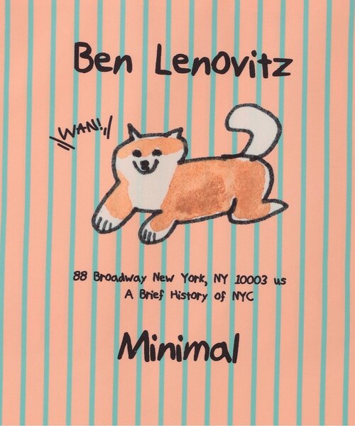 minimal（ミニマル）の「【ベンレノヴィッツ】アソートDOGトートバッグ（トートバッグ・キッズ・ブルー/マジェンタ/オレンジ・F）」の8枚目の写真
