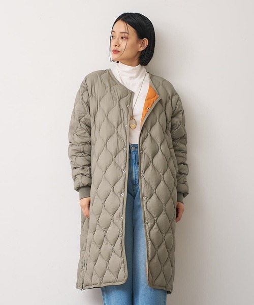 TAION オーバーサイズ ダウン ロングジャケット　ダウンジャケット　コート TAION】 オーバーサイズ ダウン ロングジャケット（ダウンジャケット