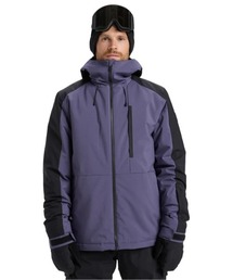 Quiksilver（クイックシルバー）の「MISSION BLOCK JK/クイックシルバースキースノボードウェア(ジャケット)（マウンテンパーカー）」