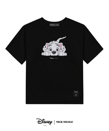 DISNEY DALMATIAN DOG TOP_BLACK