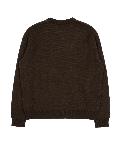 THECOLDESTMOMENT(ザコールデストモーメント)の「TCM typing logo knit (brown)(ニット/セーター・レディース・その他・SMALL/MEDIUM/LARGE)」の4枚目の写真