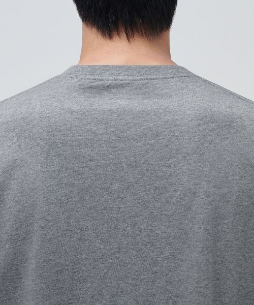 MUSINSA STANDARD（ムシンサスタンダード）の「ベーシッククルーネックTシャツ[メランジグレー]（Tシャツ/カットソー・メンズ・その他・X-LARGE/XX-LARGE/MEDIUM/SMALL/LARGE/XXX-LARGE）」の4枚目の写真