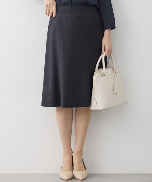 ファインネスウール フレア スカート（スカート）｜23区（ニジュウ