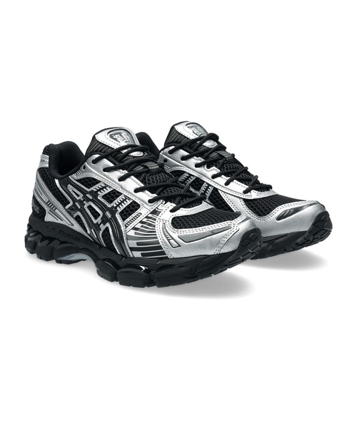 ASICS(アシックス)の「GEL-KAYANO 12.1 / ゲルカヤノ 12.1(スニーカー・メンズ・ブラック×シルバー・24.5/25/27.5/27/26.5/28.5/23/28/23.5/29/25.5/26/24)」の6枚目の写真