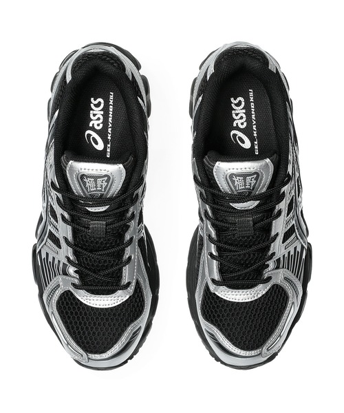 ASICS(アシックス)の「GEL-KAYANO 12.1 / ゲルカヤノ 12.1(スニーカー・メンズ・ブラック×シルバー・24.5/25/27.5/27/26.5/28.5/23/28/23.5/29/25.5/26/24)」の5枚目の写真