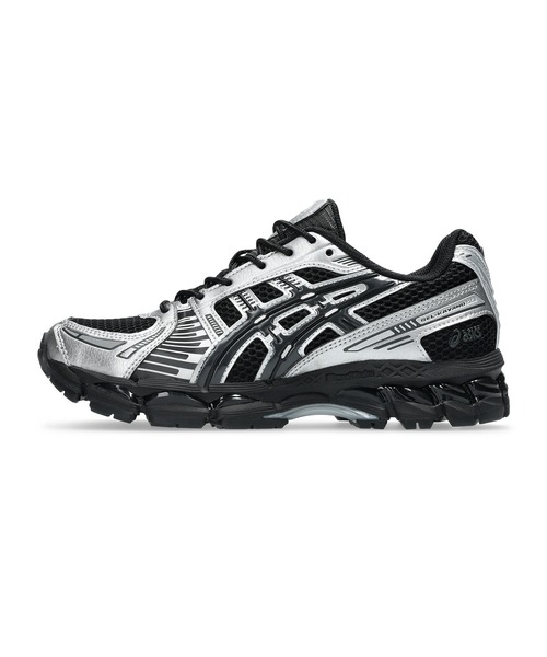 ASICS(アシックス)の「GEL-KAYANO 12.1 / ゲルカヤノ 12.1(スニーカー・メンズ・ブラック×シルバー・24.5/25/27.5/27/26.5/28.5/23/28/23.5/29/25.5/26/24)」の2枚目の写真