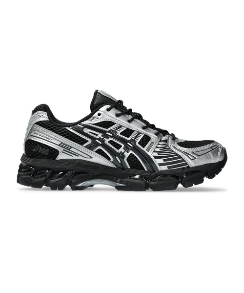 ASICS(アシックス)の「GEL-KAYANO 12.1 / ゲルカヤノ 12.1(スニーカー・メンズ・ブラック×シルバー・24.5/25/27.5/27/26.5/28.5/23/28/23.5/29/25.5/26/24)」の3枚目の写真