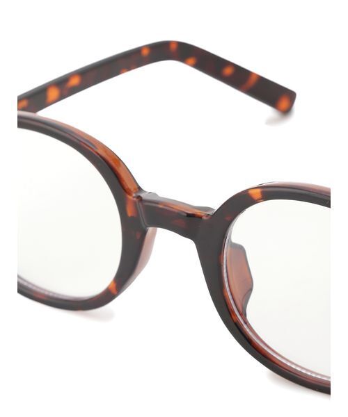 Mila Owen（ミラオーウェン）の「メタルポイントフレームダテメガネ（メガネ・レディース・ブラック/ブラウン・F）」の4枚目の写真