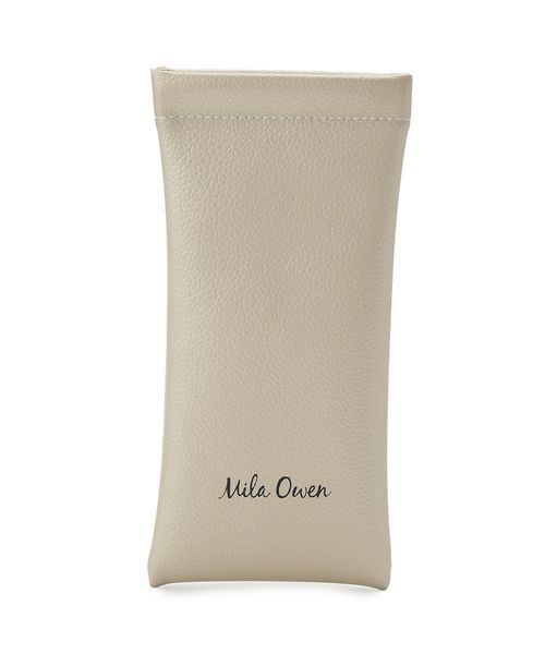 Mila Owen（ミラオーウェン）の「メタルポイントフレームダテメガネ（メガネ・レディース・ブラック/ブラウン・F）」の8枚目の写真