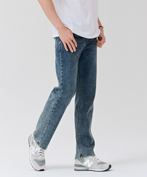 CHASECULT(チェイスカルト)の「男性インバンディングストレートデニムパンツ-DERK2315B0N(デニムパンツ・メンズ・ブルー・86/70/76/82)」の2枚目の写真