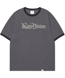 RAW VISION RINGER T-SHIRT - CHARCOAL