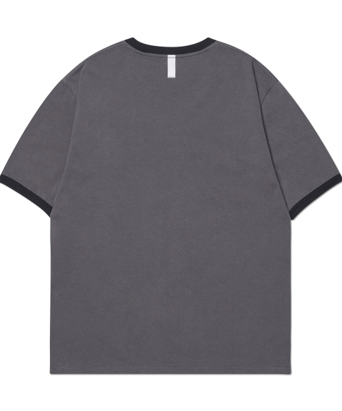 NOMANUAL(NOMANUAL)の「RAW VISION RINGER T-SHIRT - CHARCOAL(Tシャツ/カットソー・レディース・その他・SMALL/MEDIUM/LARGE/X-LARGE)」の2枚目の写真